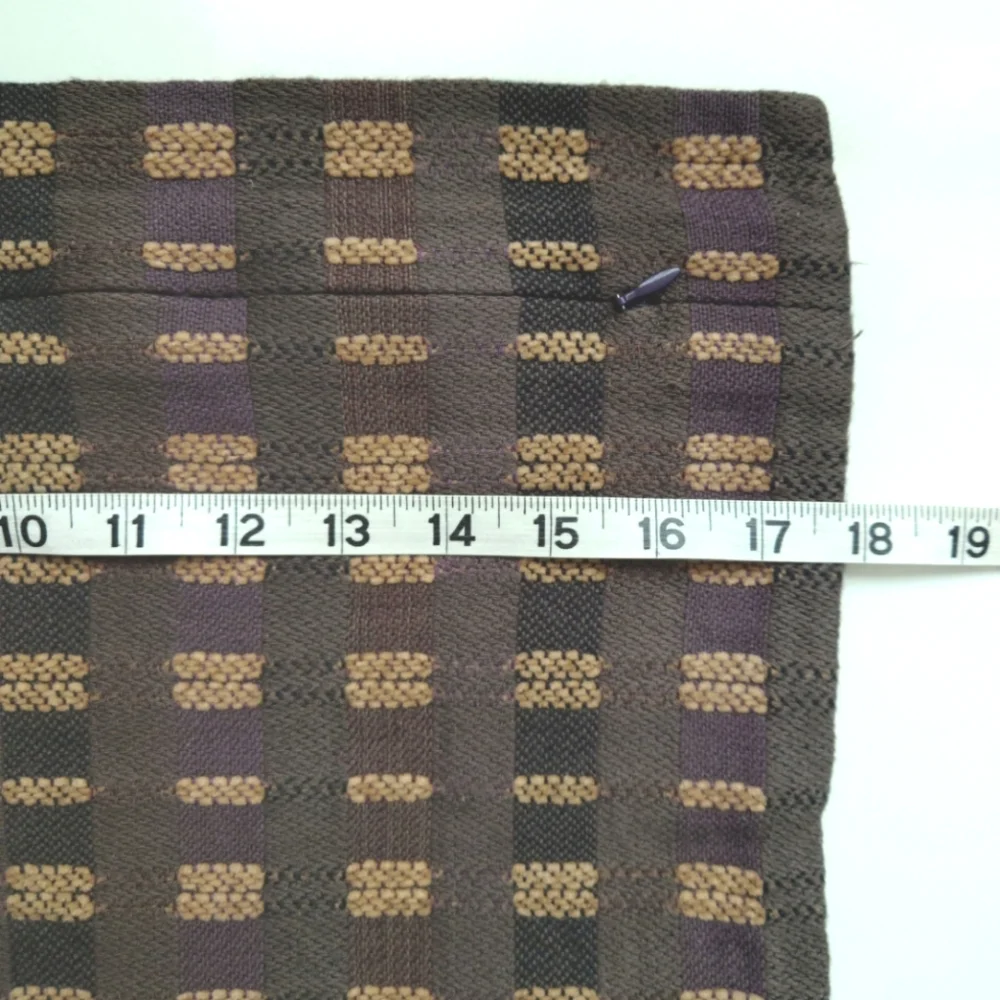 DOI TUNG Mae Fah Luang Foundation Set of 3 Hand Made Zipper Accent Pillow Covers